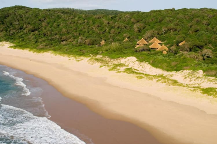 Beach and rooms